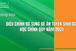 Thông báo điều chỉnh, bổ sung Đề án tuyển sinh trình độ đại học năm 2021